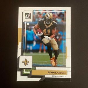 Alvin Kamara: New Orleans Saints, Running Back 2022 Panini Donruss Football #247